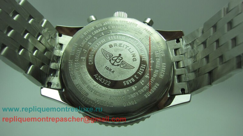 Breitling Navitimer Working Chronograph S/S BGM121 - Cliquez sur l'image pour la fermer
