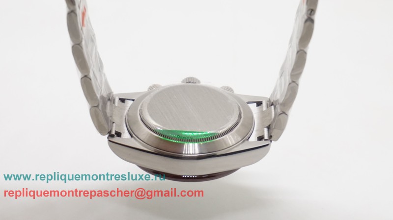 Rolex Daytona Asia Valjoux 7750 Automatique Working Chronograph S/S Ceramic RXM206 - Cliquez sur l'image pour la fermer