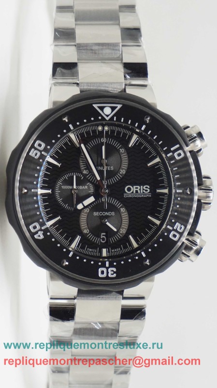 Oris Working Chronograph S/S OSM22