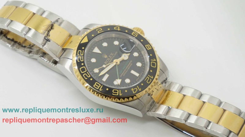 Rolex GMT-Master II Automatique S/S Ceramic Bezel Sapphire RXM88 - Cliquez sur l'image pour la fermer