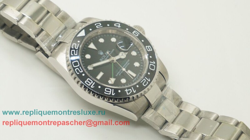 Rolex GMT-Master II Automatique S/S Ceramic Bezel Sapphire RXM116 - Cliquez sur l'image pour la fermer
