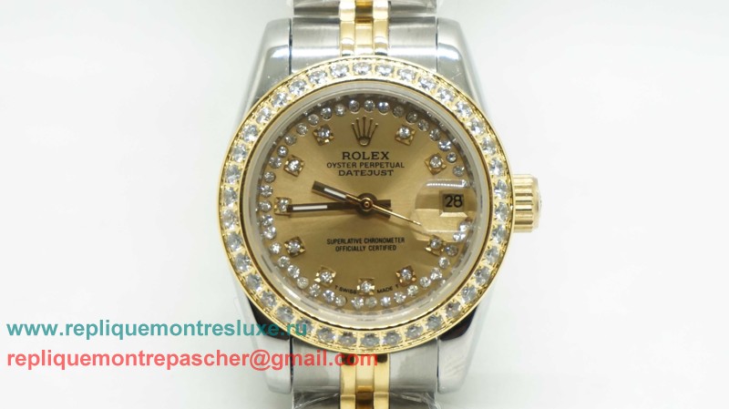 Rolex Datejust Automatique S/S Diamonds Bezel RXL30 - Cliquez sur l'image pour la fermer