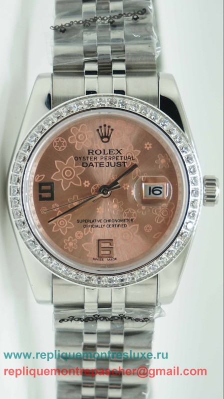 Rolex Datejust Automatique S/S Diamonds Bezel Sapphire RXL37